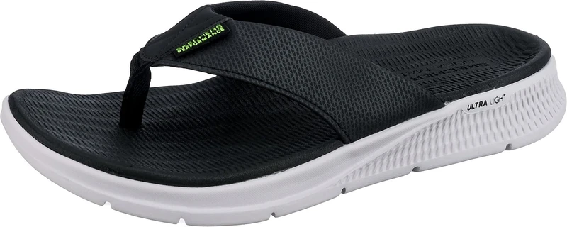 Skechers Men's Go Consistent Sandal Synthwave Sandals/Thong Sandals, Black, 9.5 UK