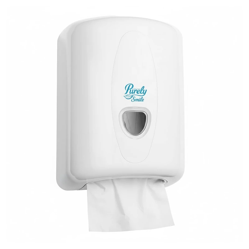 Blake & White Purely Smile Centrefeed Roll Plastic Dispenser White