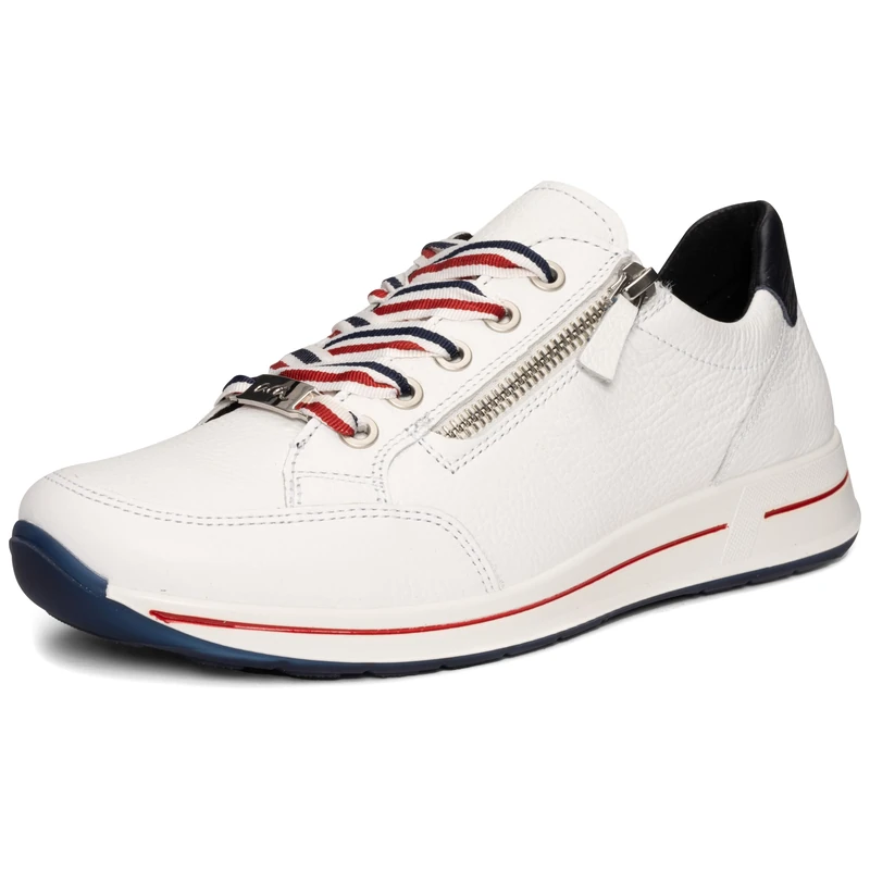ARA Women's Osaka Sneaker, Weiss,Blau, 4 UK - Image 1