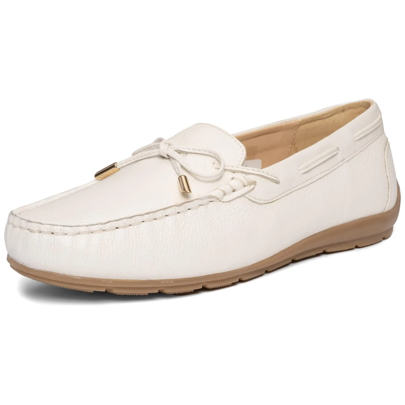 ARA Women's Alabama Moccasin, Weiss, 10 UK