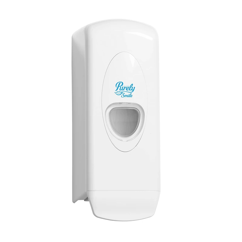 Blake & White Purely Smile Bulk Fill Soap/Sanitiser Plastic Dispenser White, PS1704