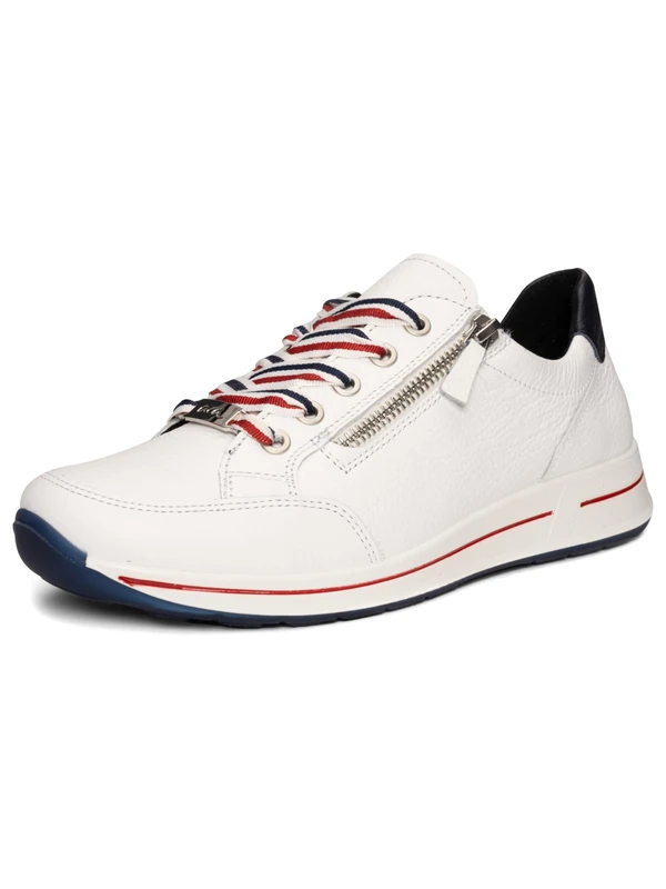 ARA Women's Osaka Sneaker, Weiss,Blau, 10 UK