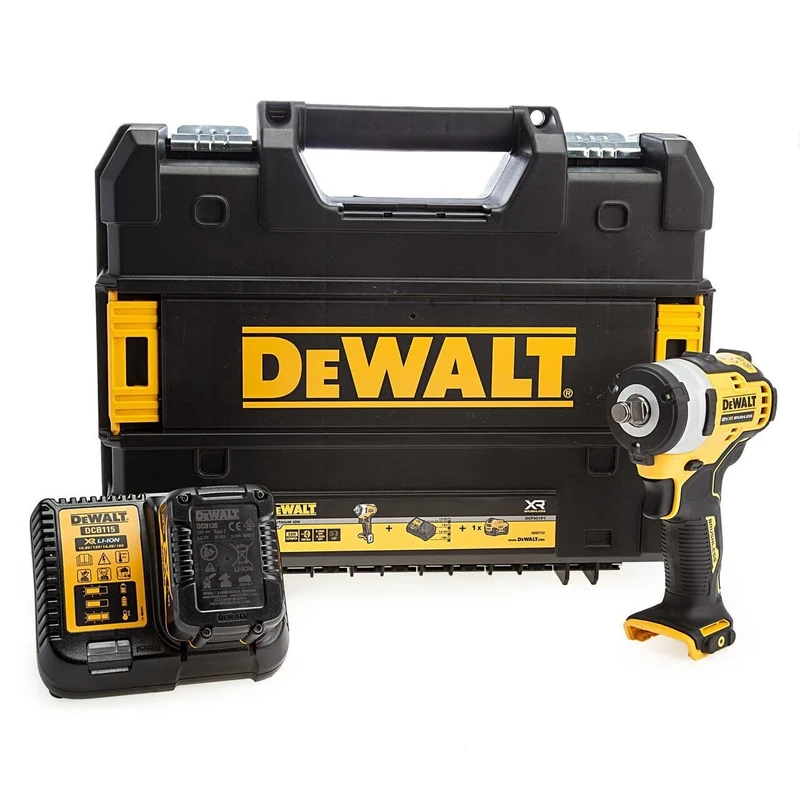 DEWALT 12V XR B/Less 1/2IN IMP Wrench 1 X 5AH