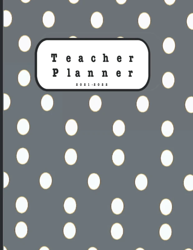 Teacher Lesson Planner - Weekly and Monthly Academic Calendar