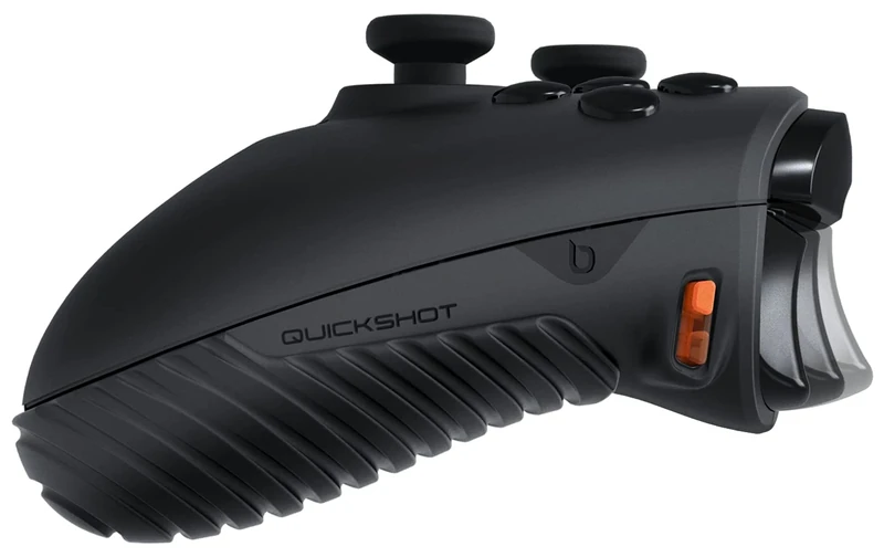 BIONIK Quickshot Pro for Xbox One - Custom Grip & Trigger Locks