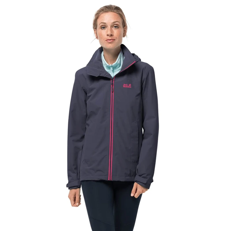 Jack Wolfskin Women's Standard EVANDALE Jacket W, Graphite, M