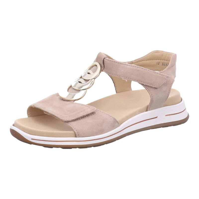ara Women's Osaka Wedge Sandal, Sand, 5 UK