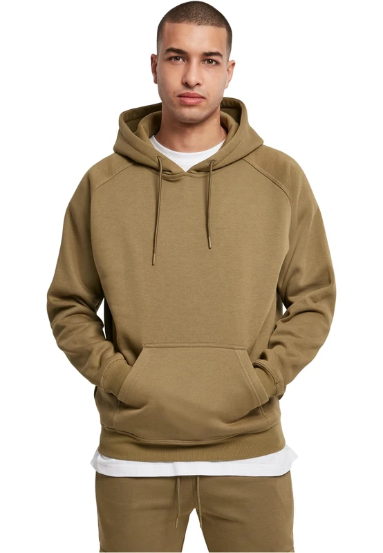Urban Classics Men's Blank Hoody Jumper, Tiniolive, 5XL