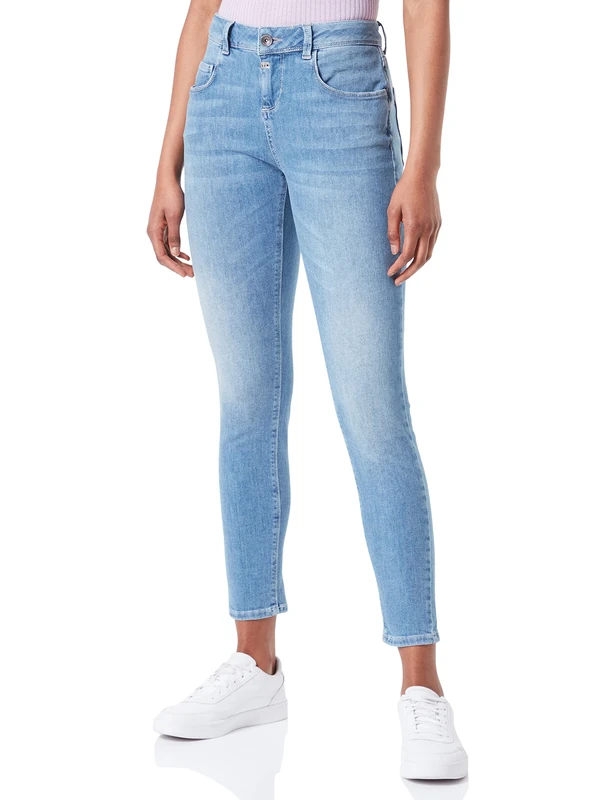 Timezone Women's Slim FlorenceTZ, Sonic Blue wash, 30/28