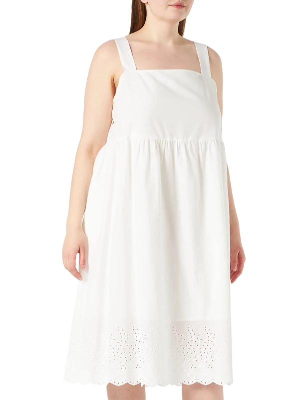 Seidensticker Women's 133242-02 Dress, Egret, 34