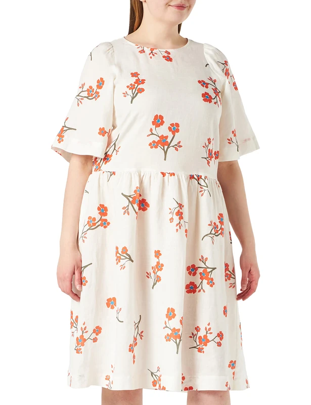 Seidensticker Women's 133142-02 Dress, Weiß, 42