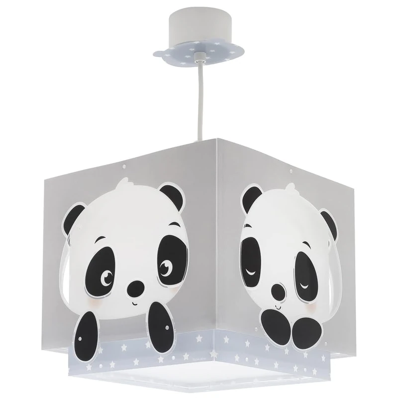 Dalber Children's Pendant Light Panda Blue - Image 1