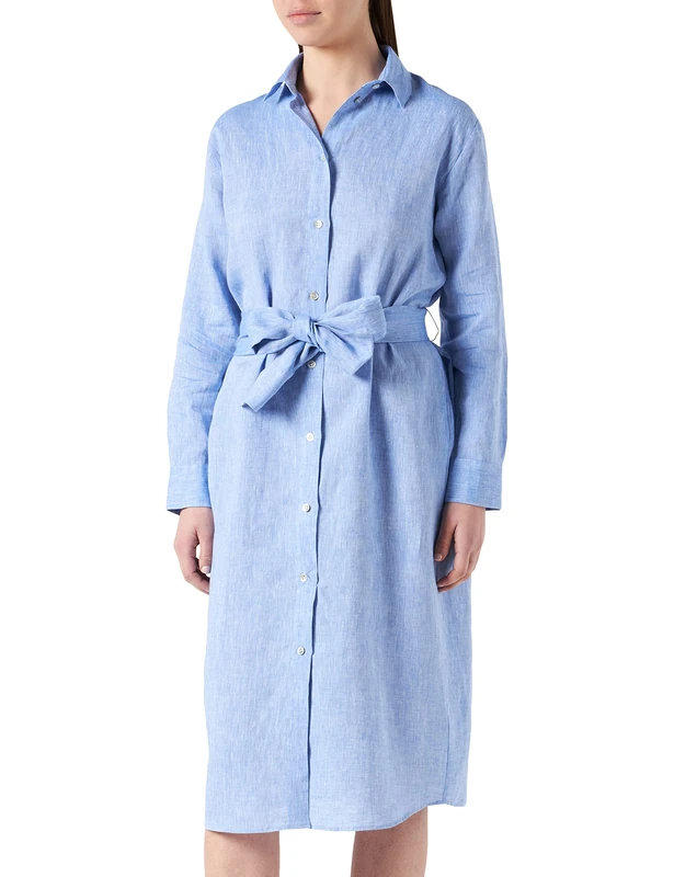 Seidensticker Women's 132553-18 Dress, Blau, 42