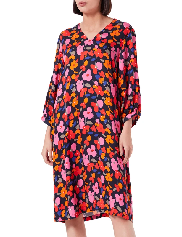 Seidensticker Women's 132882-19 Dress, Blau, 36 - Image 1