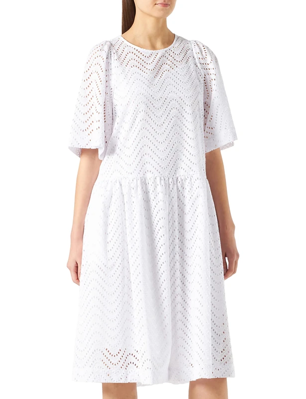 Seidensticker Women's 133072-01 Dress,Weiß,34