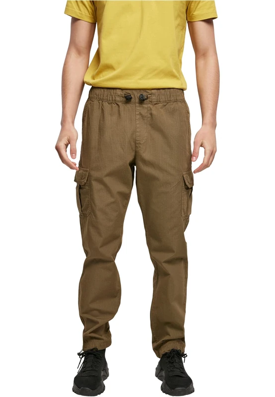 Urban Classics Men's Ripstop Cargo Pants Pants, tiniolive, S