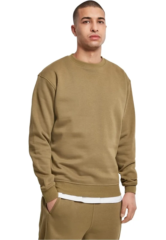 Urban Classics Men's Crewneck Sweatshirt, tiniolive, L