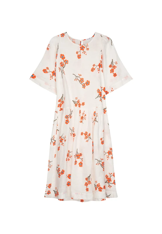 Seidensticker Women's 133142-19 Dress, Dunkelblau, 34