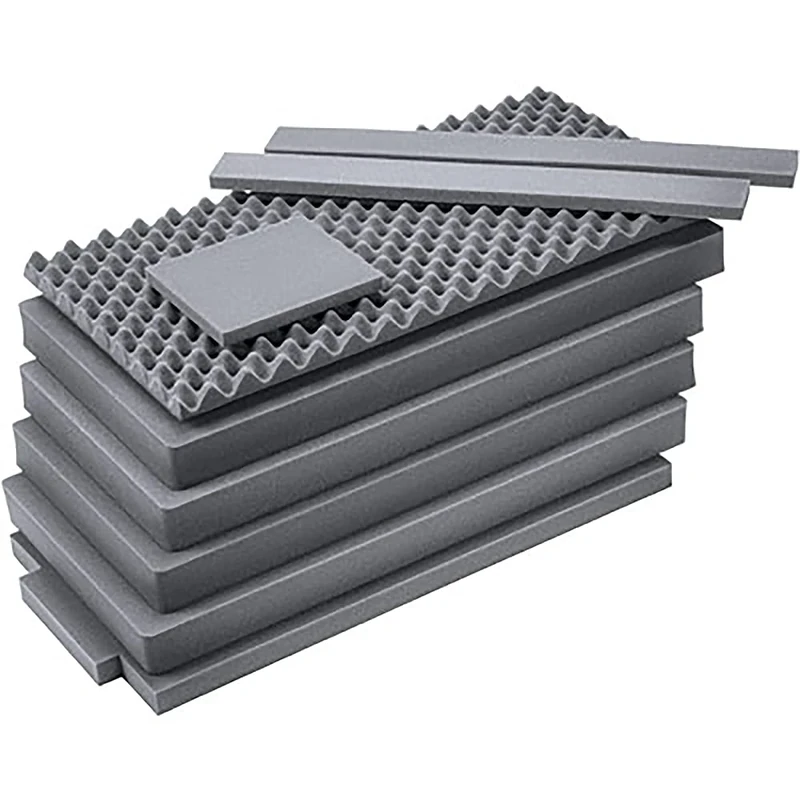 Peli 1646 Foam Set, Original Air Case Accessory, Compatible Air 1646, Colour: Black