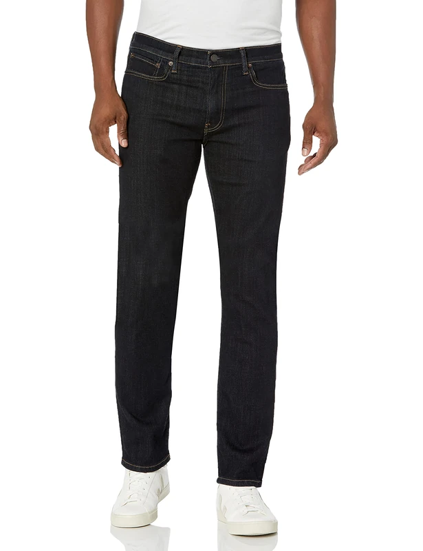 Lucky Brand Men's 121 Slim Straight Coolmax Stretch Jean, Hula, 34 x 36 - Image 1