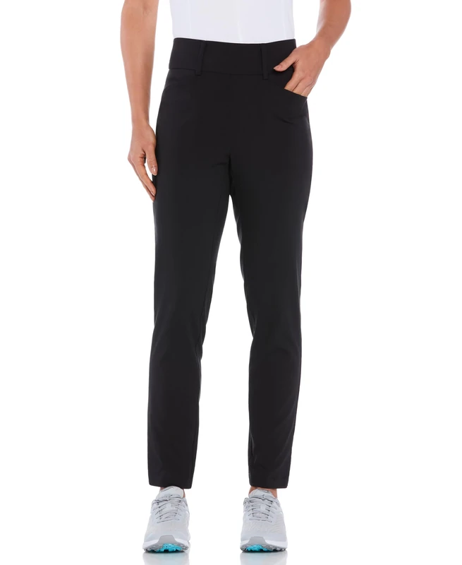 Callaway Women's Truesculpt Pull-on Tech Golf Pant, Caviar, S x 32L