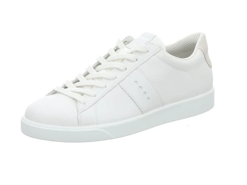 ECCO Women's Street Lite W Sneaker, White, White Shadow White, 7 UK