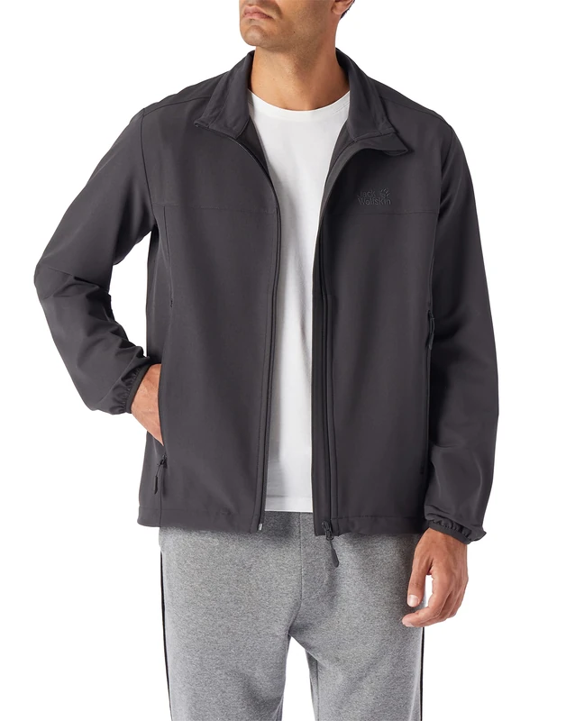 Jack Wolfskin Men's Crestview Jacket, Phantom, S - Image 1