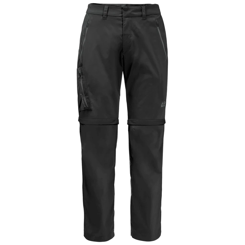 Jack Wolfskin Women's Standard Overland Zip Away W, Black, S/M