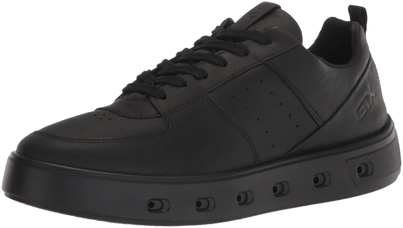 ECCO Womens Street 720 Leather Black Trainers 7.5 UK