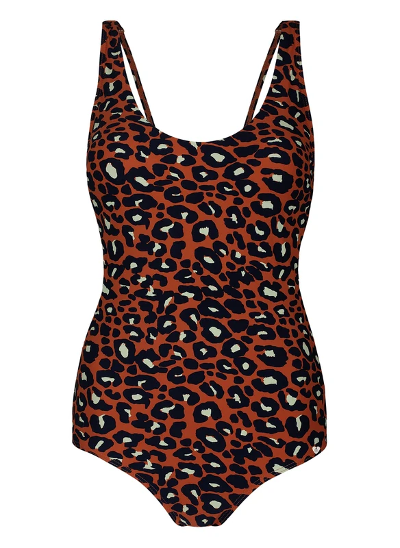 Short Stories Women's Swimsuit Dress, hot red, 44 - Image 1
