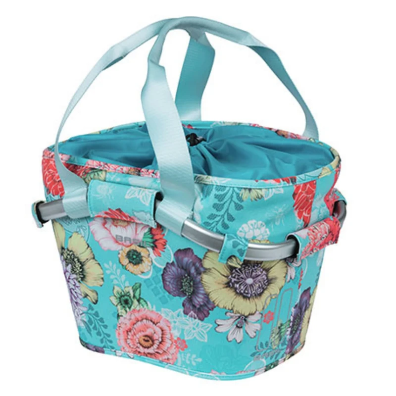 Basil Bloom Field Pannier Rack Bag - Unisex - 27 x 37 x 25 cm - Sky Blue