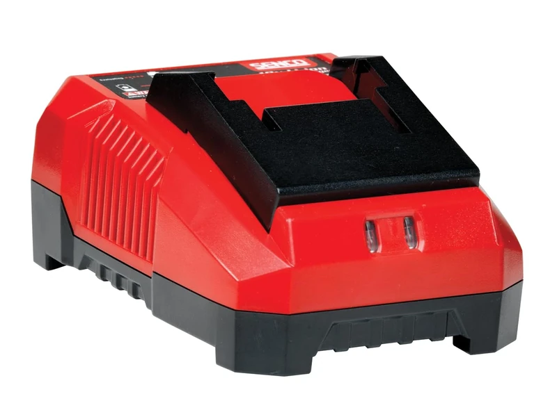 Senco VB0198 Li-ion Charger 18V, is suitable for Senco Li-ion batteries. It can charge a battery to 80% charge in 20 minutes.