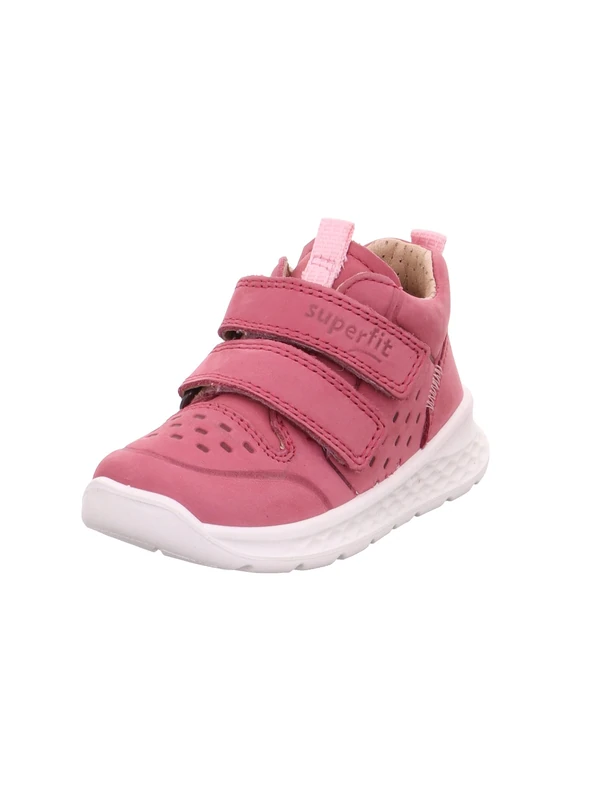 Superfit Unisex Kids Breeze Sneakers, Pink ,4.5 UK