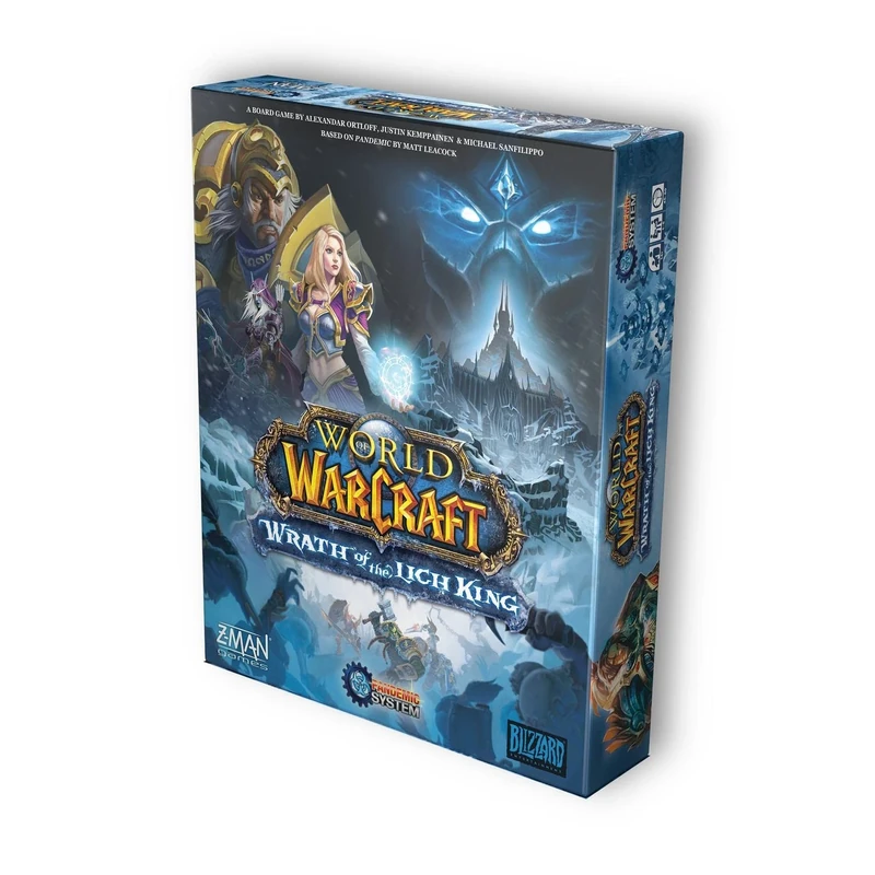 Z-Man Games | Pandemic: Wrath of the Lich King | Board Game | Ages 14+ | 1 to 5 Players | 45-60 Minutes Playing Time