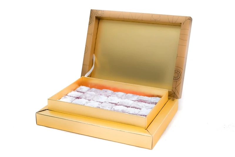 Sweetland London - Turkish Delight Pomegranate - 500g Gift Box