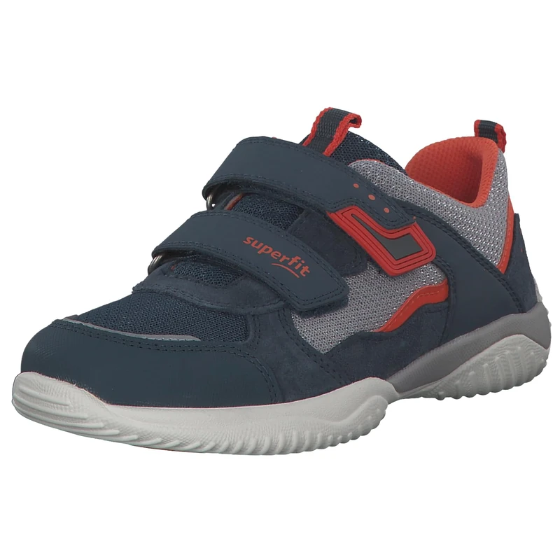 Superfit Storm Trainer, Blue/Red 8030, 6 UK Child