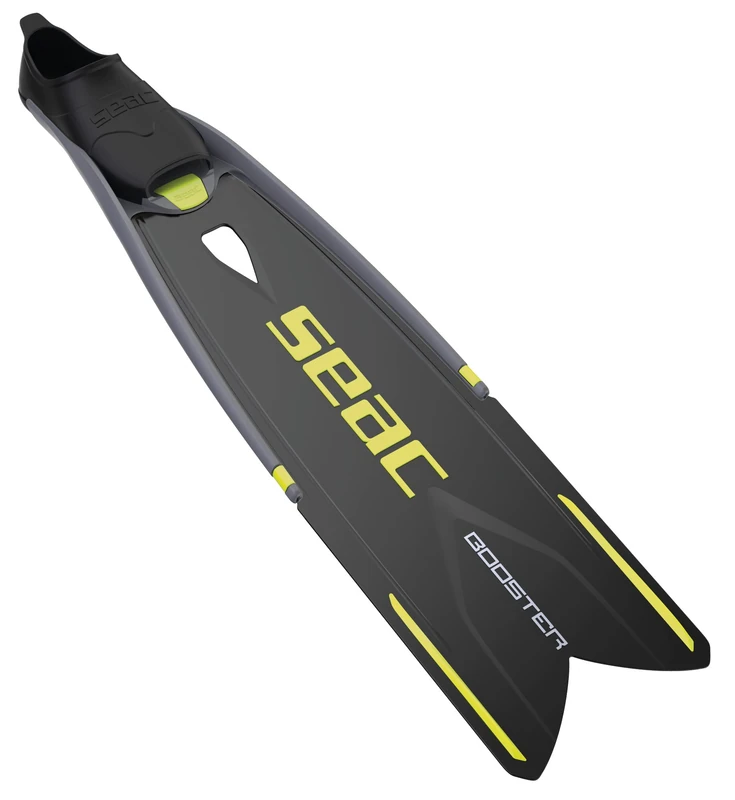 SEAC Booster, long fins with interchangeable blades for freediving and spearfishing