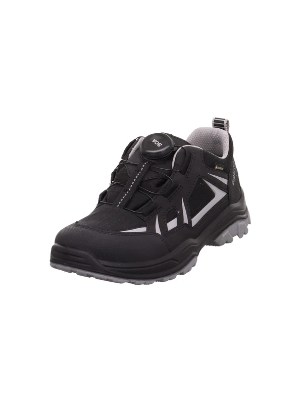 Superfit Jupiter Gore-Tex Trainer, Black/Light Grey 0020, 13 UK, Boys