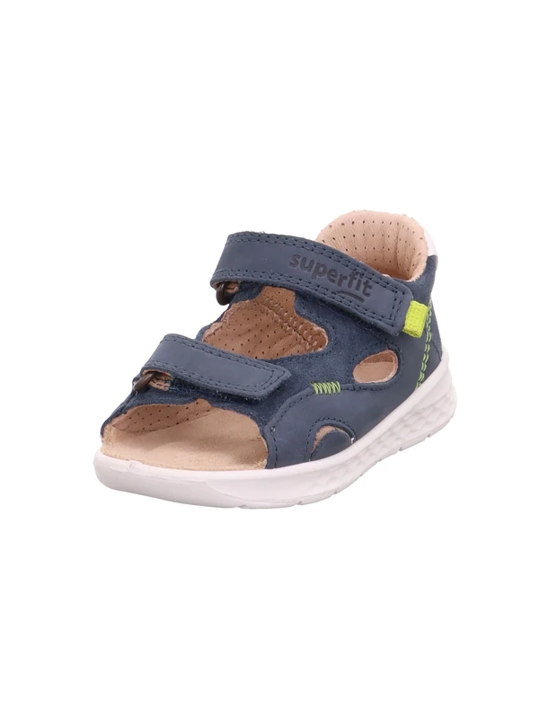 Superfit Lagoon Sandal, Blue/Green 8010, 1 UK Child