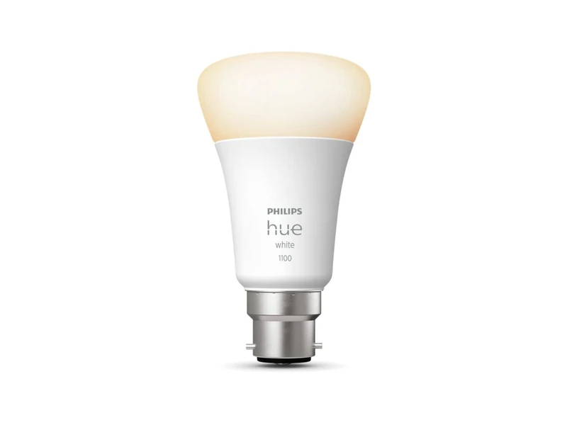 Philips Hue Smart Light Bulb, B22 Bayonet Cap, 1 Pack