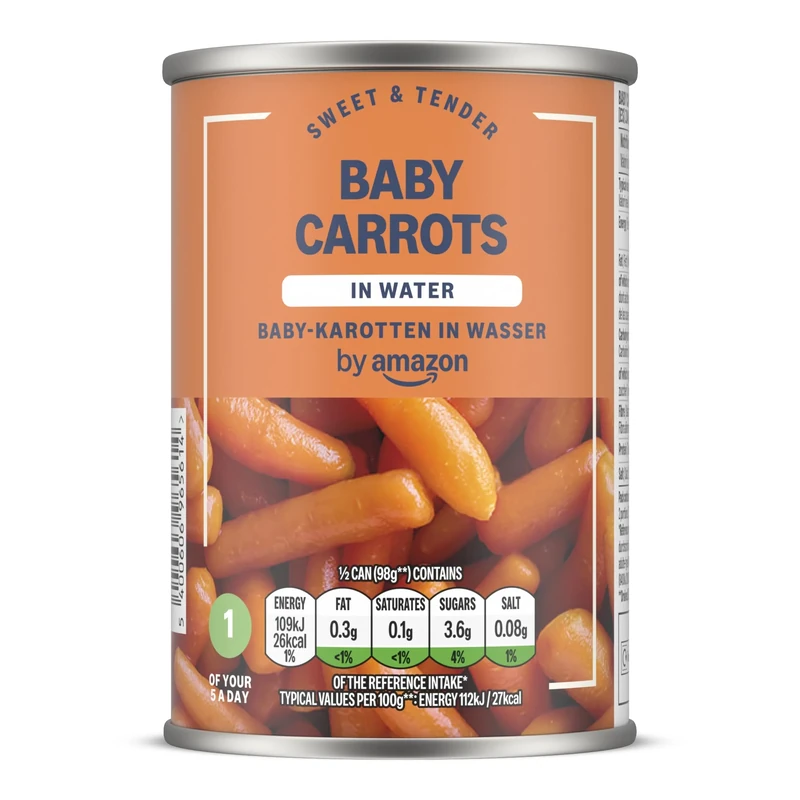 by Amazon Baby Carrots in Water, 300g
