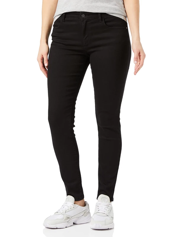 Wrangler Women's Skinny, Perfect Black, W42 / L32
