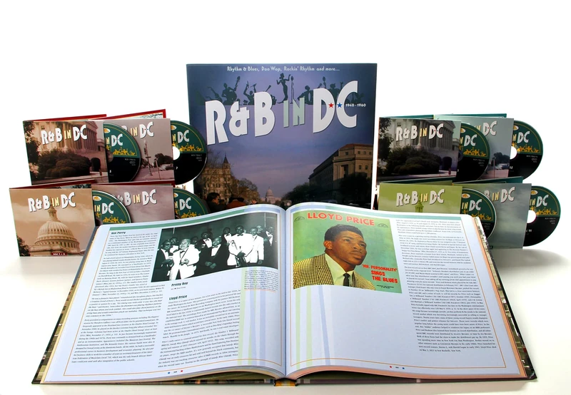 R&B in DC 1940-1960 - Rhythm & Blues, Doo Wop, Rockin’ Rhythm and more… (16-CD Deluxe Box Set)