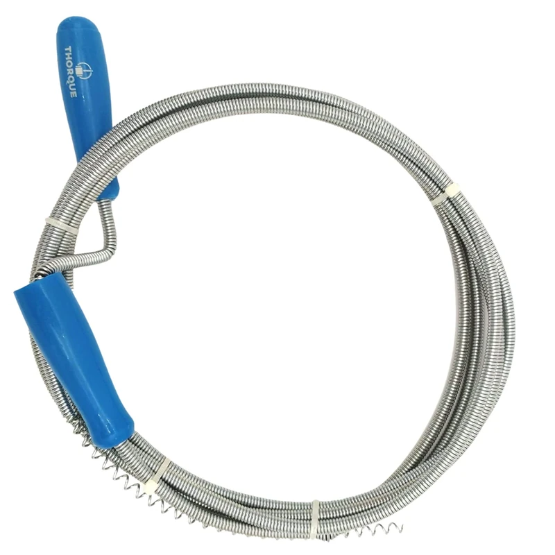 THORQUE 3M Professional Plumbing Snake - Flexible Drain Auger