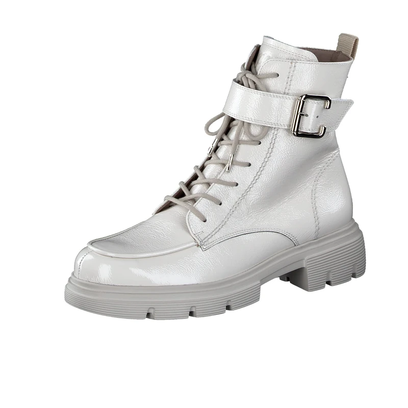 Paul Green Women's Crushed slag Sneaker, Offwhite 022, 6.5 UK - Image 1