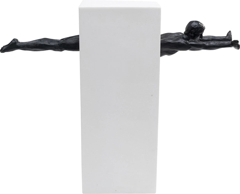 Kare Decoration, Black, 30x38x12,5cm - Image 1