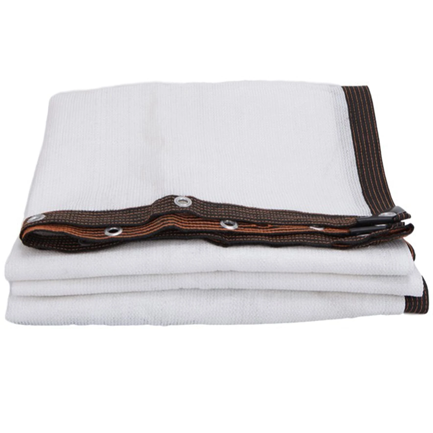 TMGJShd Shade Netting 90% UV Protective Fabric Durable mesh shade sail with taped edges and grommets, providing versatile outdoor protection for greenhouses, kennels and gardens.