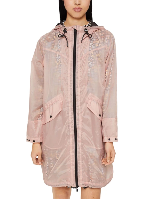 edc by Esprit Women's 012CC1G308 Jacket, 275/DUSTY Nude, M