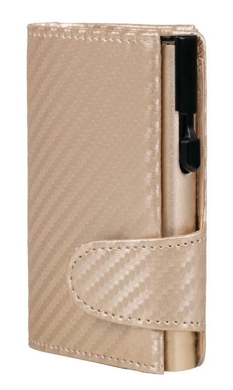 Clicksafe Münzbörse, Unisex Billfold, Champagner, 10,0 x 6,5 x 2,5 cm - 963407