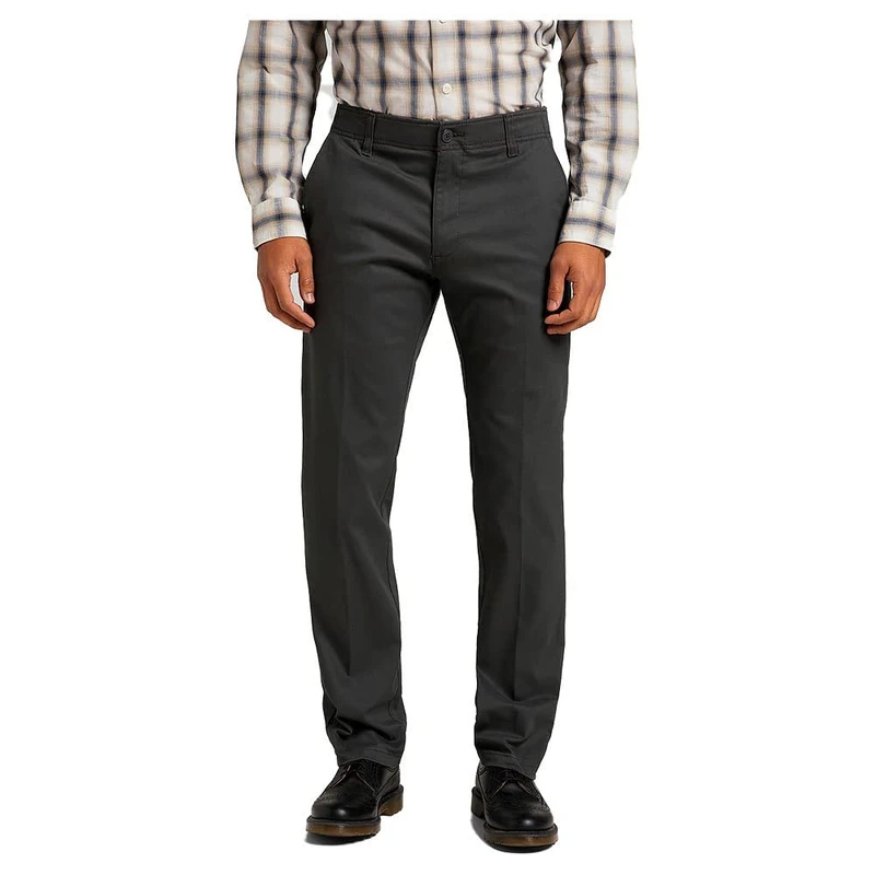 Lee Mens Slim Chino XC Shorts, Dark Grey, W29 / L34